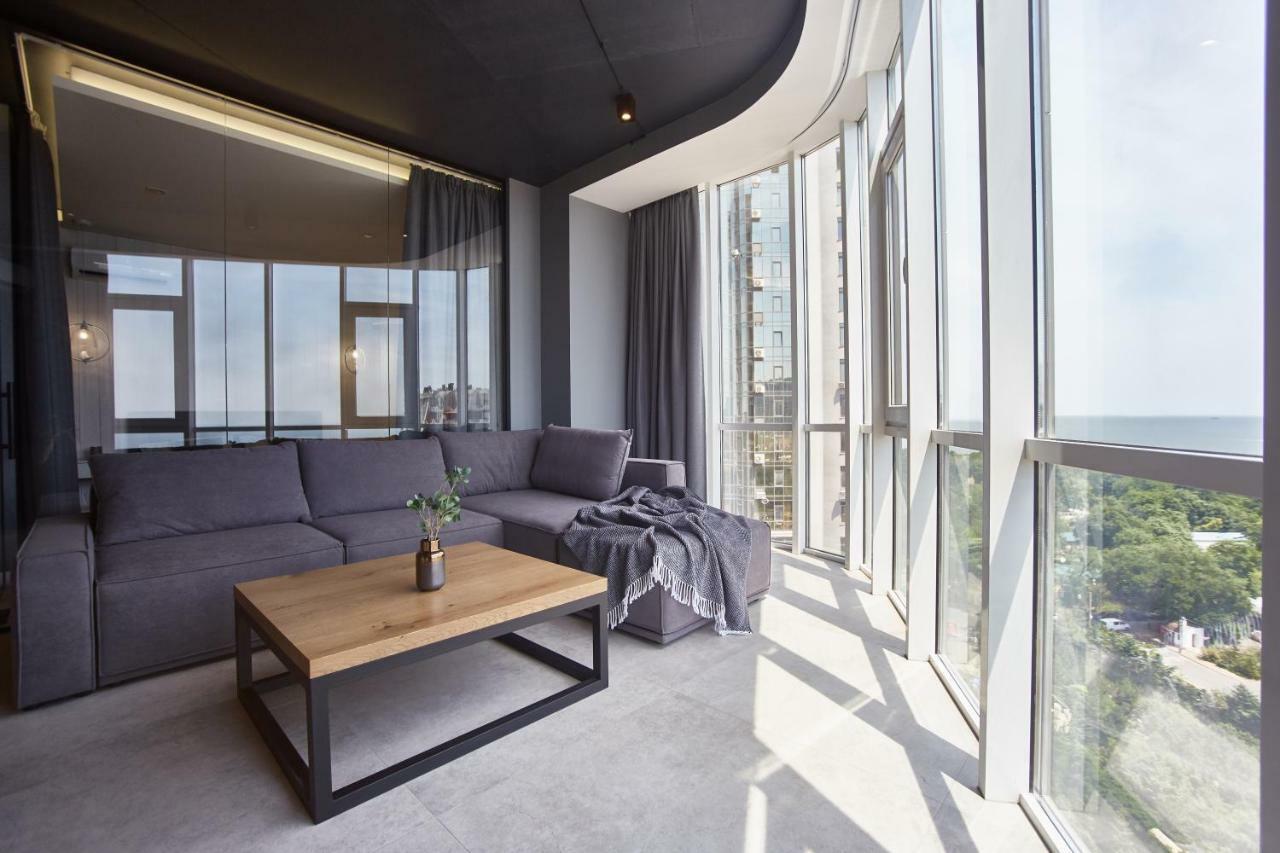 Gagarin Plaza Luxury Sea View Apartments Odessa Exterior foto